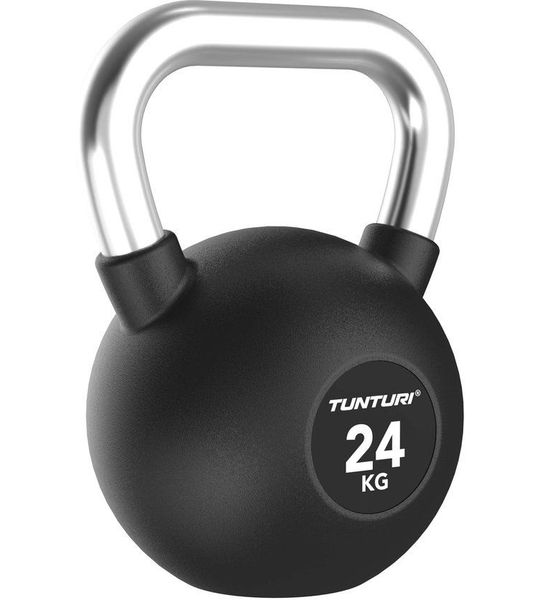 Tunturi Platinum Rubber Kettlebell - 24kg