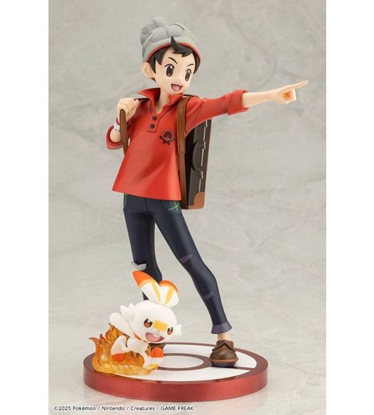 Kotobukiya Pokémon ARTFXJ Statue 1/8 Victor & Scorbunny 21 cm Beeld