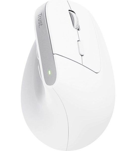 Trust Bayo+ Ergonomic Wirleess Mouse Muis Wit