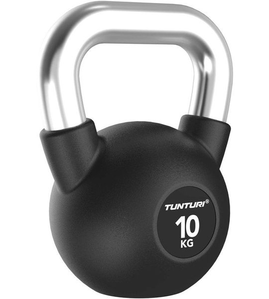 Tunturi Platinum Rubber Kettlebell - 10kg