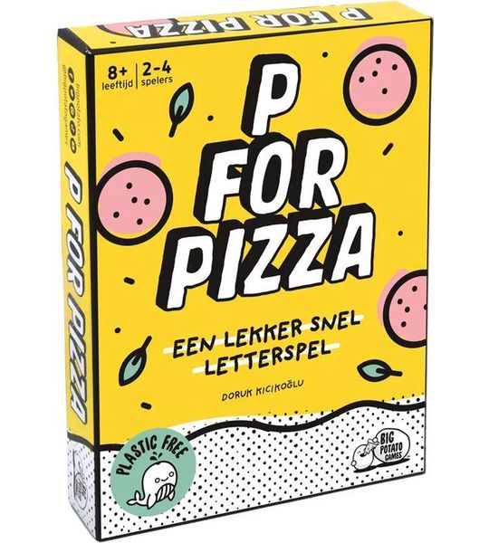 P for Pizza - Nederlandstalig Kaartspel - Partyspel