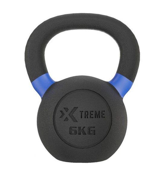 Xtreme Fitness Gietijzer Kettlebell Premium Blauw 6Kg