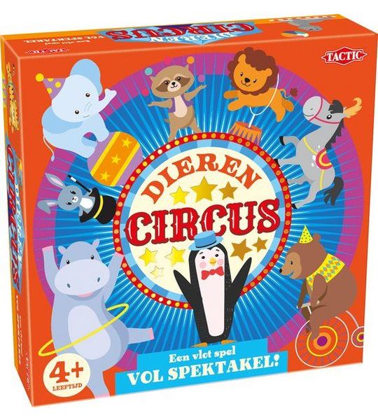 Tactic Dieren Circus Bordspellen