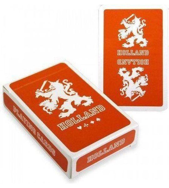 Speelkaarten Oranje Leeuw (9x6)