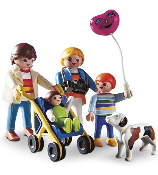 Gezinswandeling met buggy PlayMobil 3209