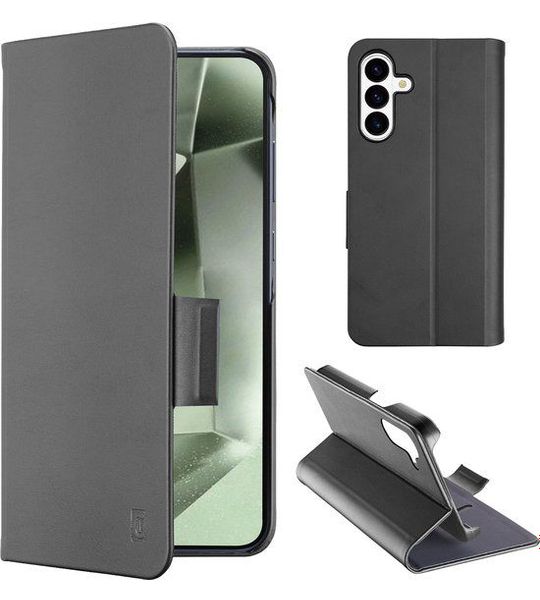 Cellularline Book Telefoonhoesje Voor Samsung S24 Fe Zwart