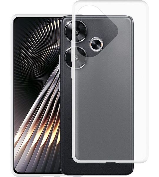 Just in Case Soft Design Xiaomi Poco F6 Back Cover Transparant