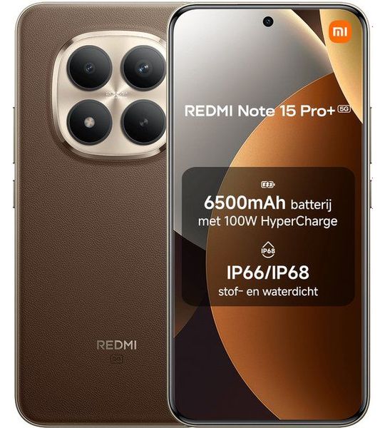 Xiaomi Redmi Note 15 Pro+ 5g 12gb/512gb Brn - 512 Gb Bruin