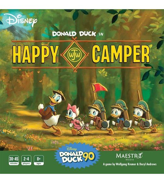 Donald Duck in Happy Camper - Bordspel - Engels
