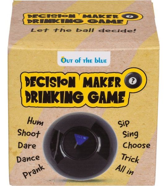 Magic 8-ball - Descision maker - Drankspel - Keuze - partygame