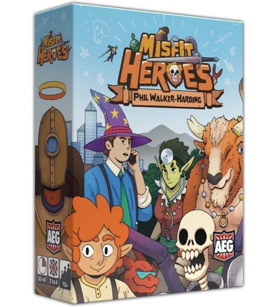 Misfit heroes - Kaartspel - Engels