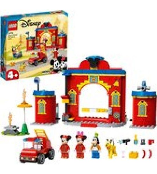 LEGO Disney Mickey & Friends Brandweerkazerne & Auto - 10776