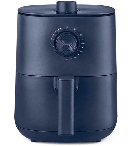 SCH® Mini airfryer - Airfryer - Airfryer klein - Blauw - 23cm x 29cm x 30cm
