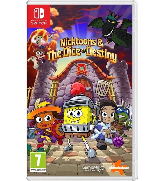 Nicktoons + The Dice Of Destiny - Nintendo Switch Game
