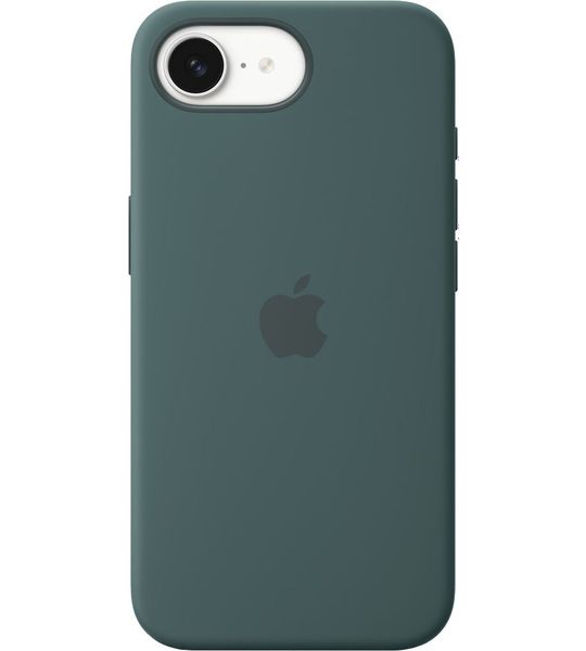 Apple Silicone Cover Voor Apple Iphone 16e Lake Green