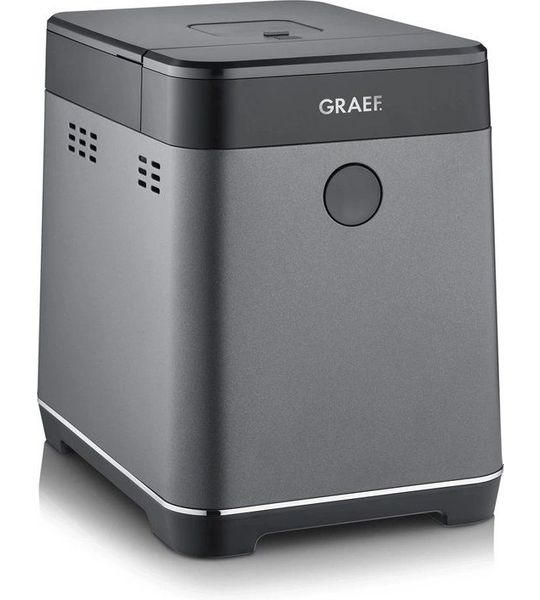 Graef BA806 broodbakmachine 520 W Zwart, Grijs