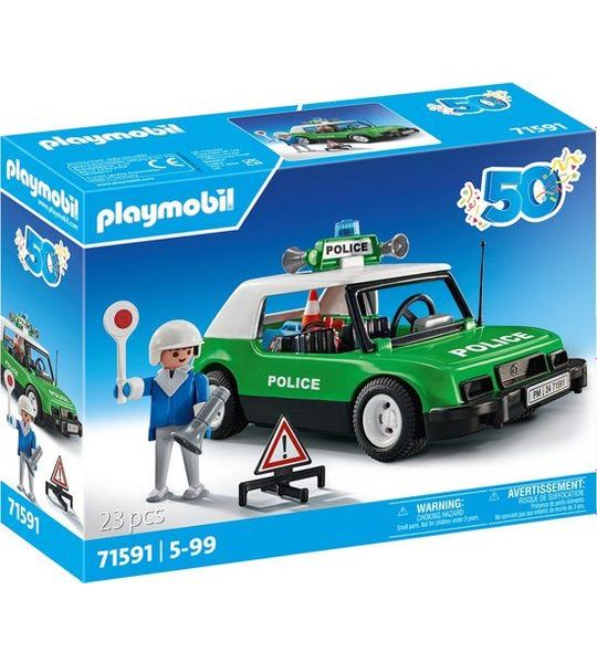 PLAYMOBIL 50 Year Anniversary Klassieke Politie auto - 71591