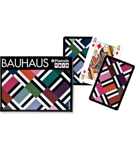 Piatnik Bauhaus Speelkaarten - Dubbeldekker.
