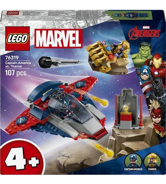 LEGO® Marvel Captain America vs. Thanos - 76319