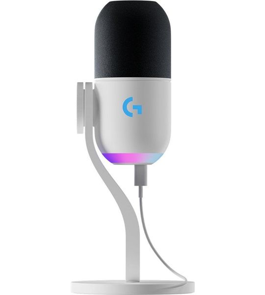 Logitech G Yeti GX Dynamic RGB Microfoon Wit