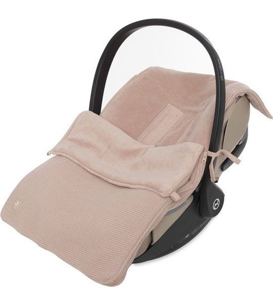 Voetenzak Autostoel Jollein Basic Knit Wild Rose
