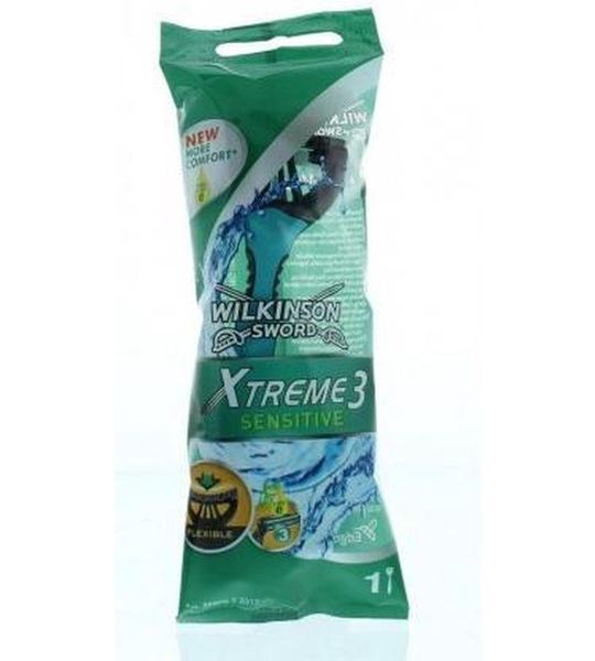 Stuk Wilkinson Sword Xtreme3 Sensitive Scheerapparaat Wegwerp