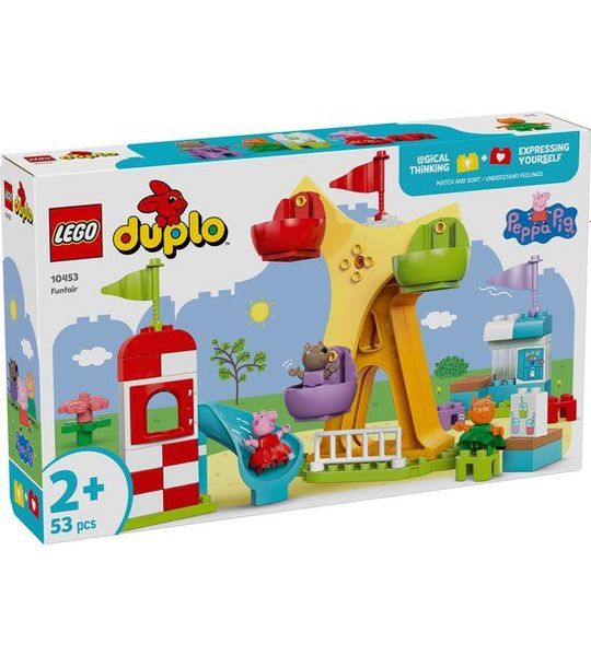 LEGO® DUPLO® Peppa Big Kermis - Speelgoed voor Peuters - 10453