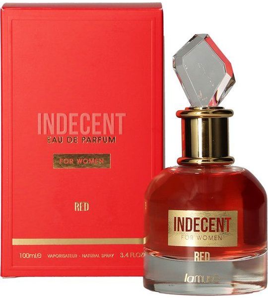 Indecent Red for women eau de parfum spray 100 ml