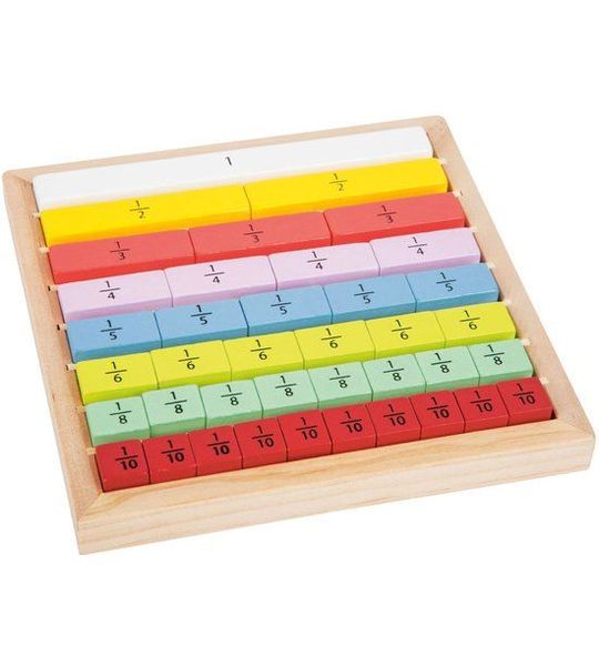 Small Foot - Houten Blokjes met Breuken
