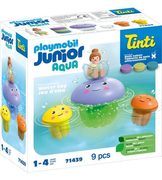 PLAYMOBIL Junior & Tinti: Kleurrijke kwallenfamilie - 71439