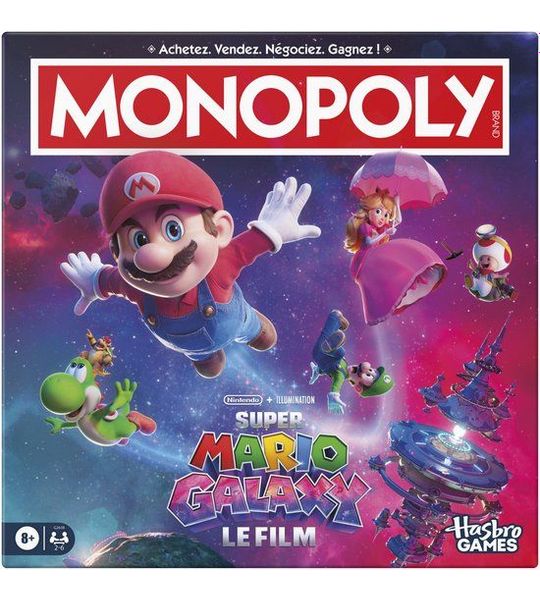 Monopoly - The Super Mario Galaxy Movie Editie - Bordspel - Franstalig