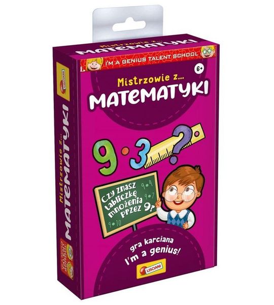 Lisciani Im A Genius Mistrzowie z matematyki