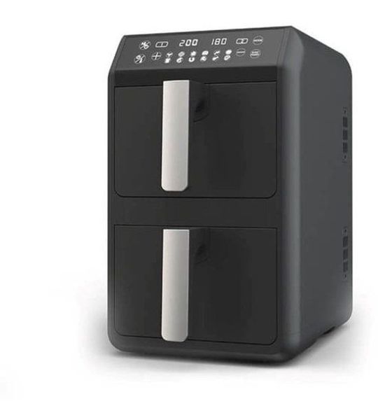 Maestro MR-761 Serie - Dubbele Heteluchtfriteuse - 2400W - 2x5L - Zwart