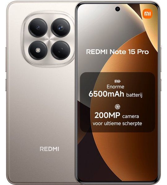 Xiaomi Redmi Note 15 Pro 8gb/256gb Zilver - 256 Gb