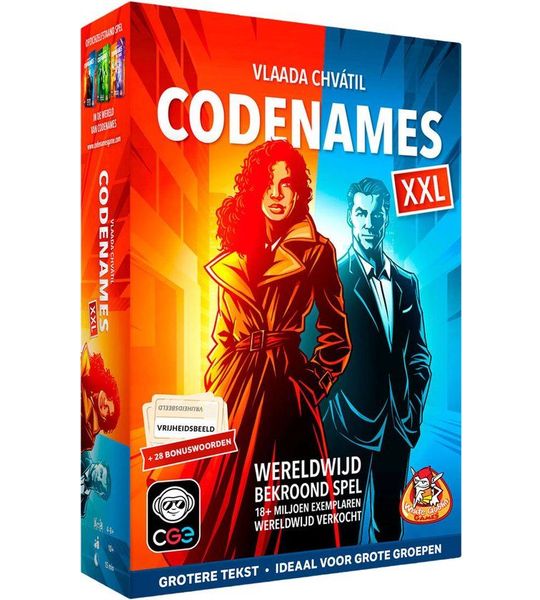 White Goblin Games Codenames XXL partyspel - extra groot bordspel