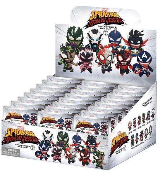 Venom 3D PVC Bag Clips Series 2 Display (24)