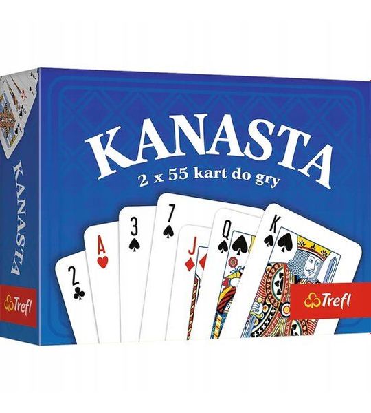 Chicken Kaartspel Trefl - 2 Dekken, 55 Kaarten