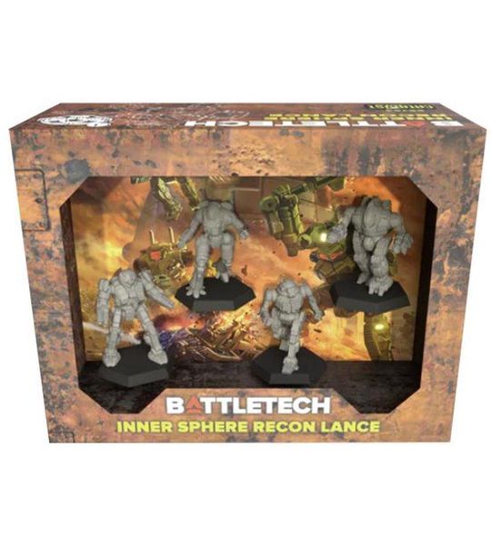 BattleTech: Inner Sphere Recon Lance - Miniatures - Catalyst Game Labs