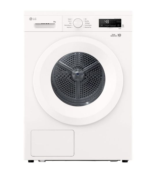 LG RHX1008NWH Warmtepompdroger Wit