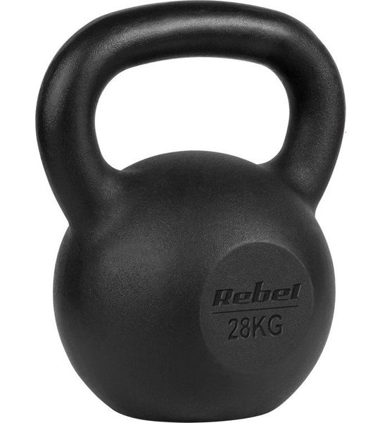 Cast iron kettlebell 28kg REBEL ACTIVE