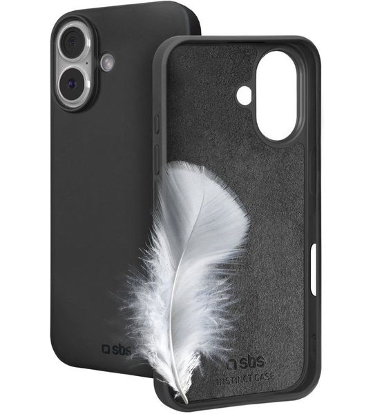 SBS Instinct Telefoonhoesje Voor Apple iPhone 17 Zwart