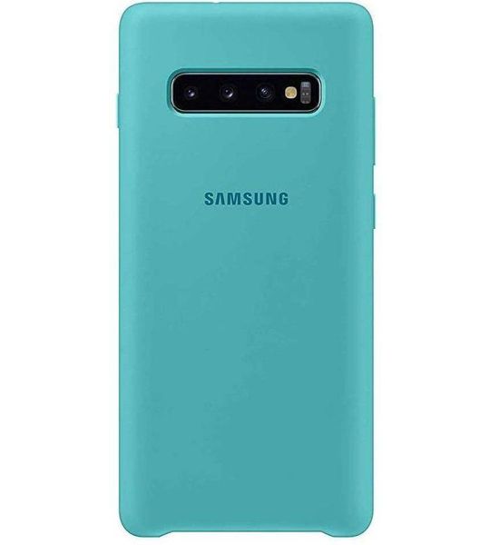 Samsung Galaxy S10+ Silicone Cover Groen