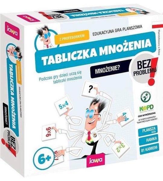 Gra Tabliczka mnożenia z Profesorkiem