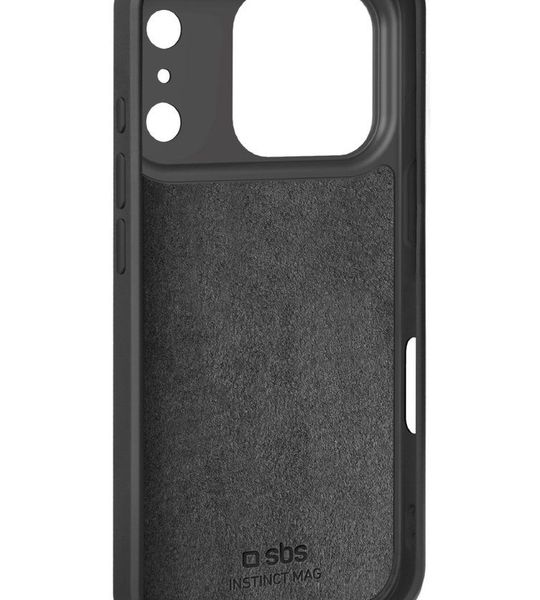 Sbs Mobile Instinct Magsafe Telefoonhoesje Voor Apple Iphone 17 Pro Zwart