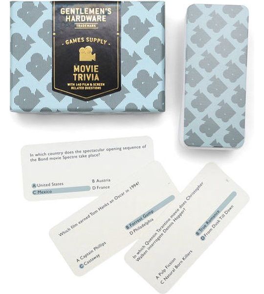 Gentlemen's Hardware - Movie trivia - film trivia