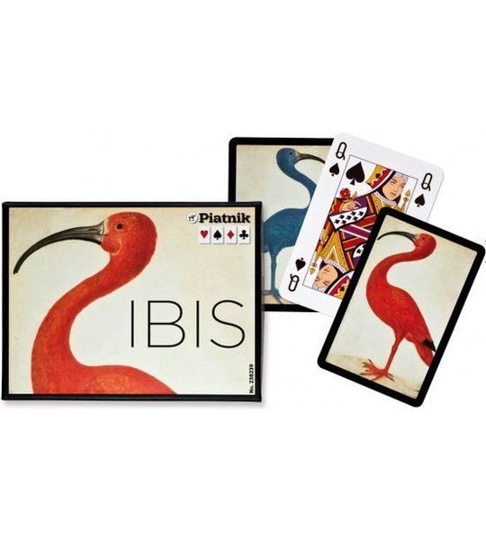 Piatnik Ibis Speelkaarten - Dubbeldekker.
