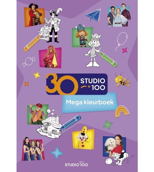 Studio 100 Mega kleurboek - 30 jaar