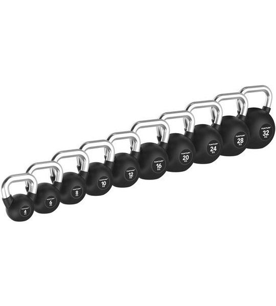 Tunturi Platinum Rubber Kettlebell - 8kg