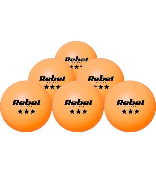 Rebel Active RBA-4009 - Tafeltennisballen Set - 40 mm - ABS Materiaal
