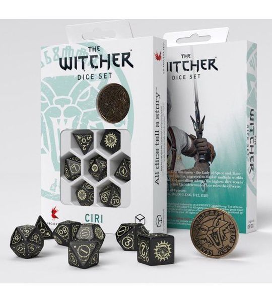 The Witcher Dice Set Ciri The Zireael (7)
